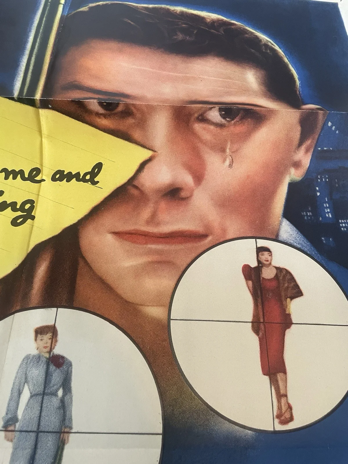 The Sniper 1952 Original US One Sheet Movie Poster very rare, изображение 2