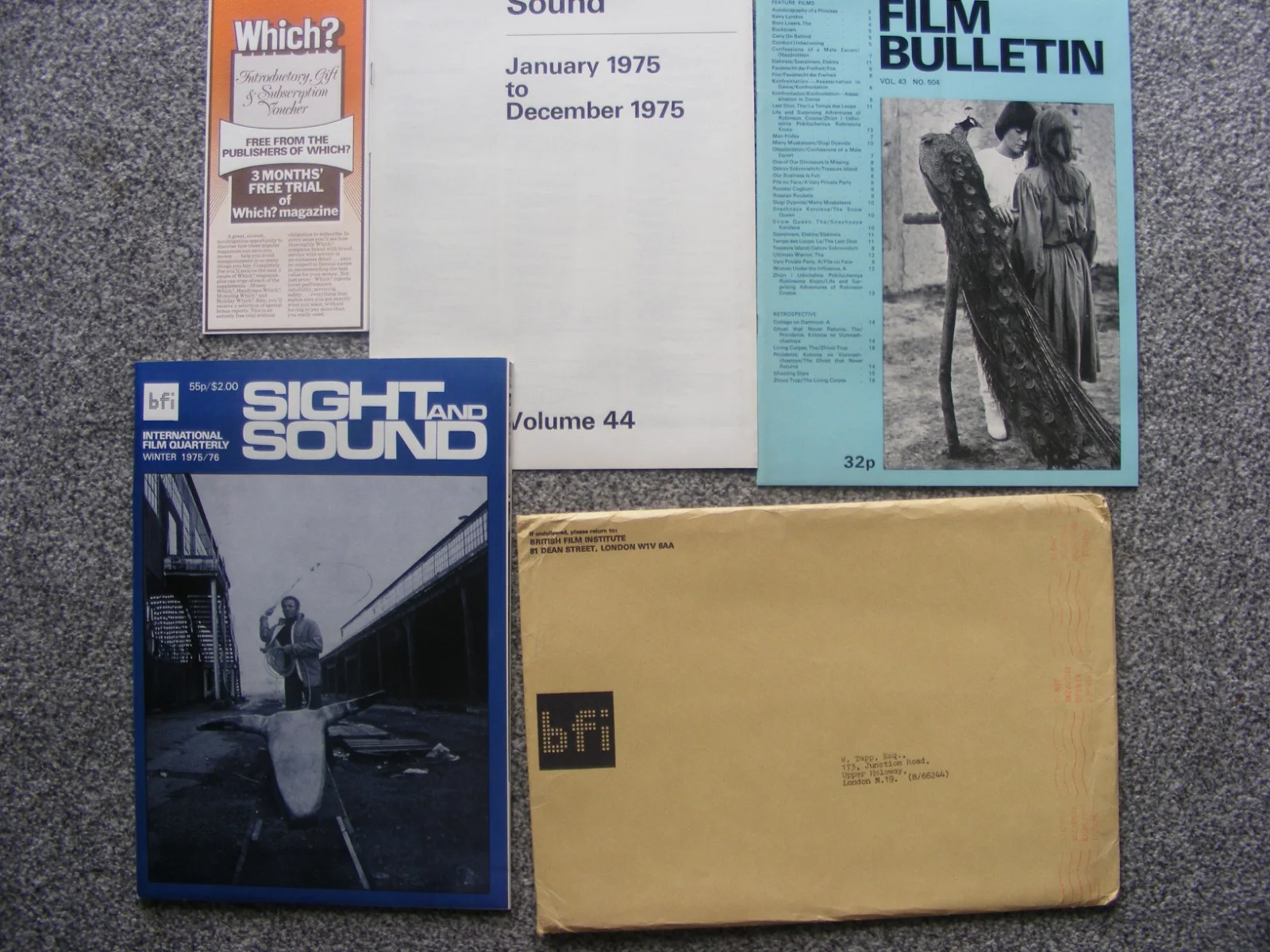 vintage british film institute 1975 sight and sound magazine; jaws review., изображение 2