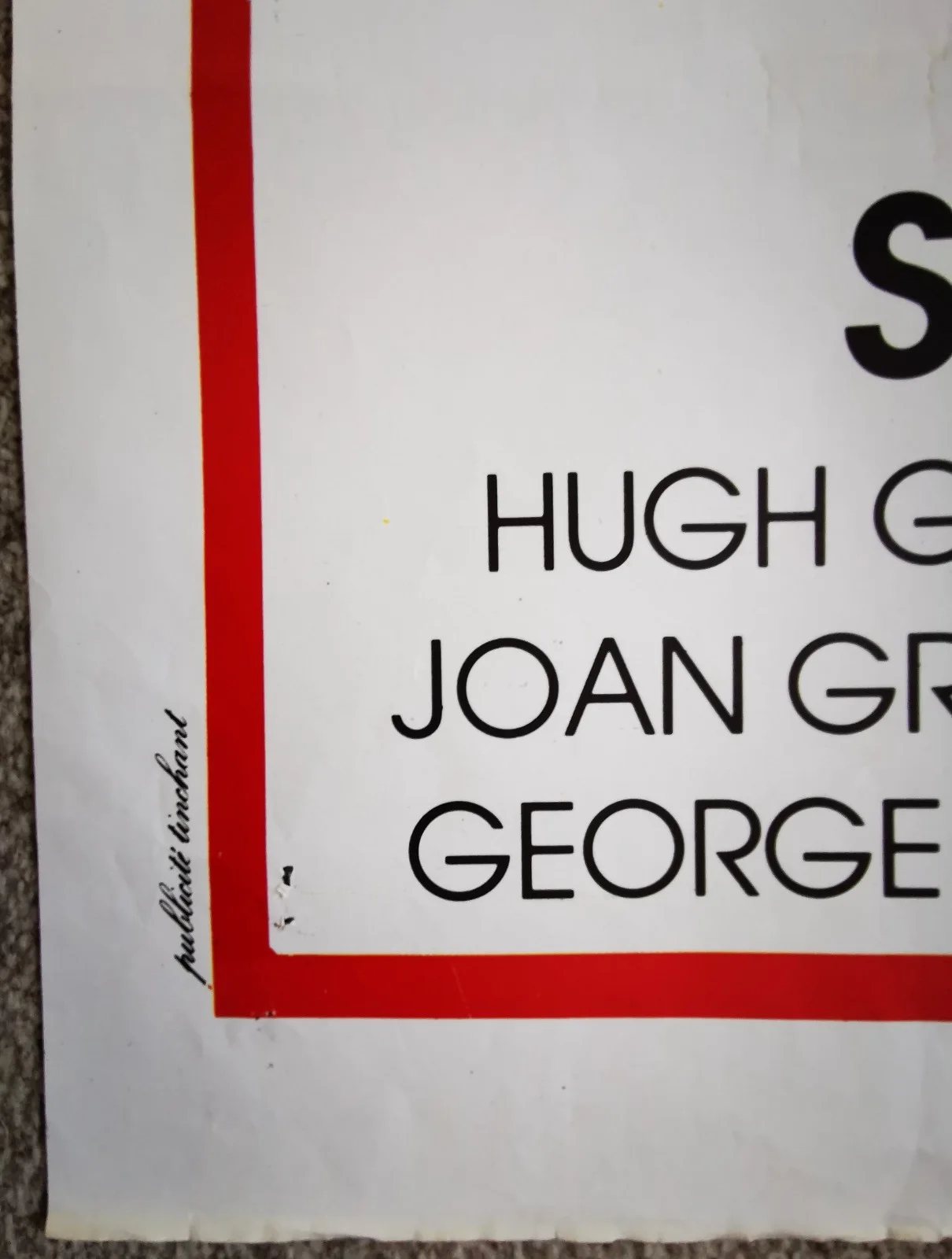 TOM JONES 1963 Albert Finney, Susannah York, Joan Greenwood FRENCH POSTER, изображение 4