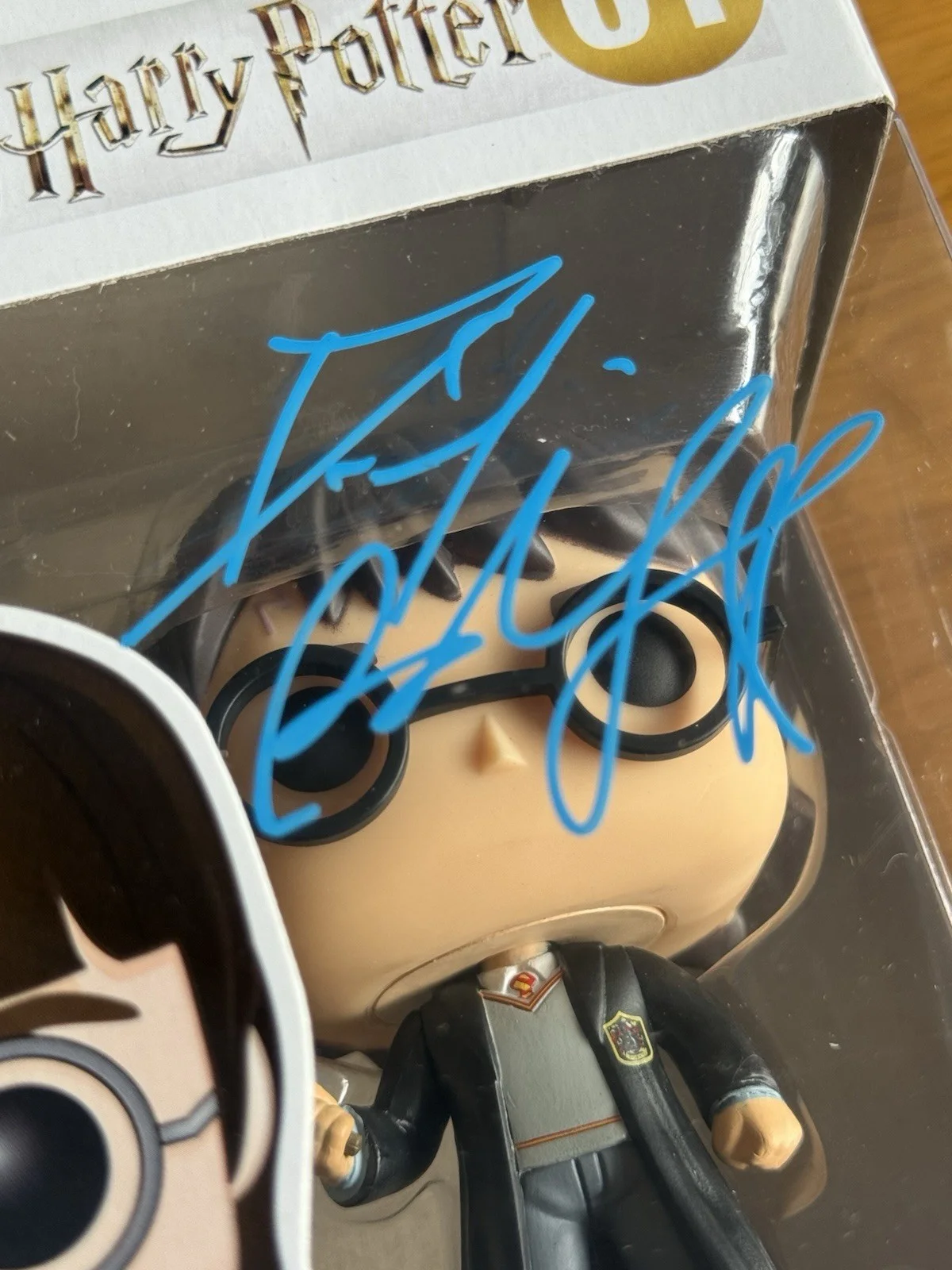 Daniel Radcliffe SIGNED Harry Potter #01 Funko Pop Official Autograph Brand New, image 2