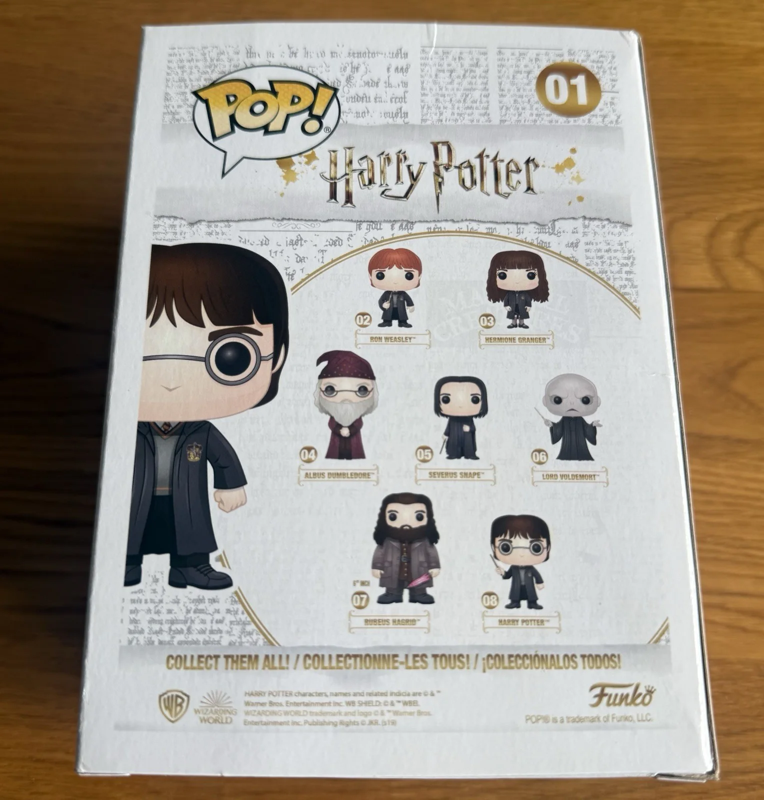 Daniel Radcliffe SIGNED Harry Potter #01 Funko Pop Official Autograph Brand New, image 4