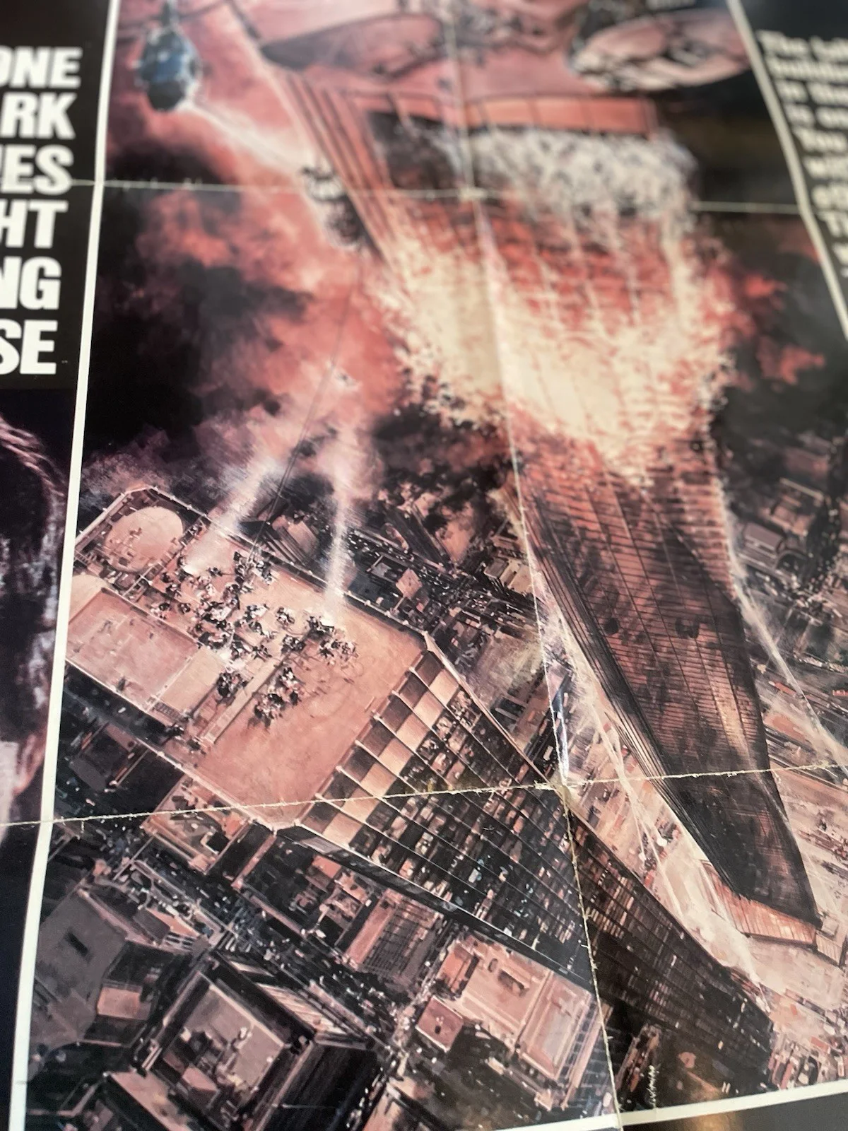 The Towering Inferno US One Sheet Original Movie Poster, изображение 2
