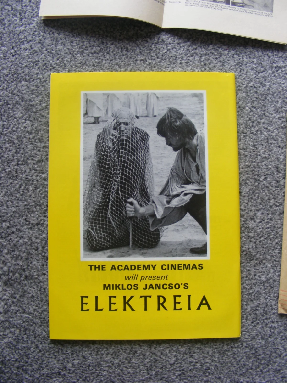 vintage british film institute 1975 sight and sound magazine with letters/envelo, изображение 4