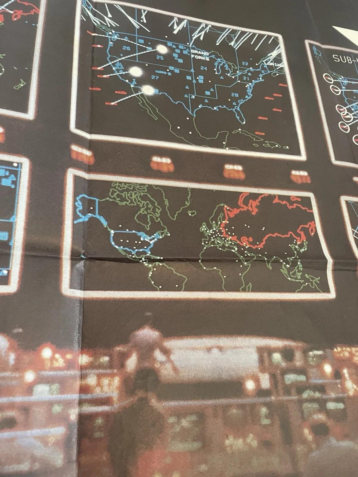 MATTHEW BRODERICK in JOHN BADHAM'S WARGAMES (1983) - ORIG. UK QUAD POSTER, изображение 4