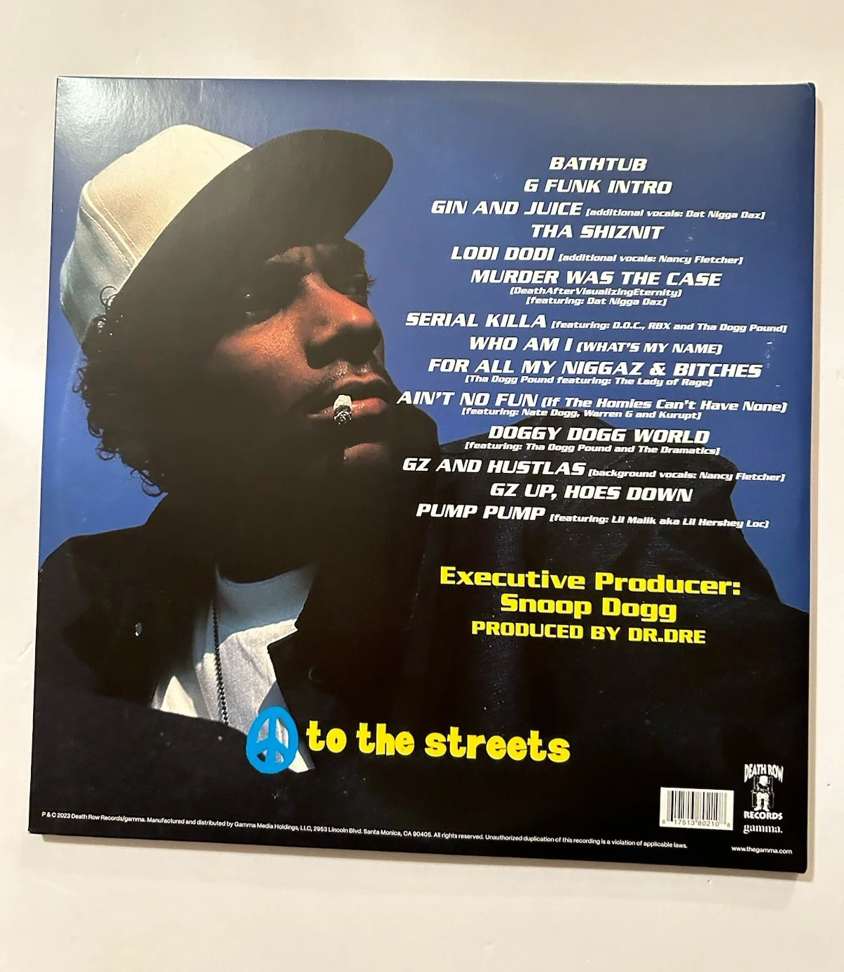 SNOOP DOGG Signed Vinyl (proof photo) Doggystyle Album Autograph, изображение 4