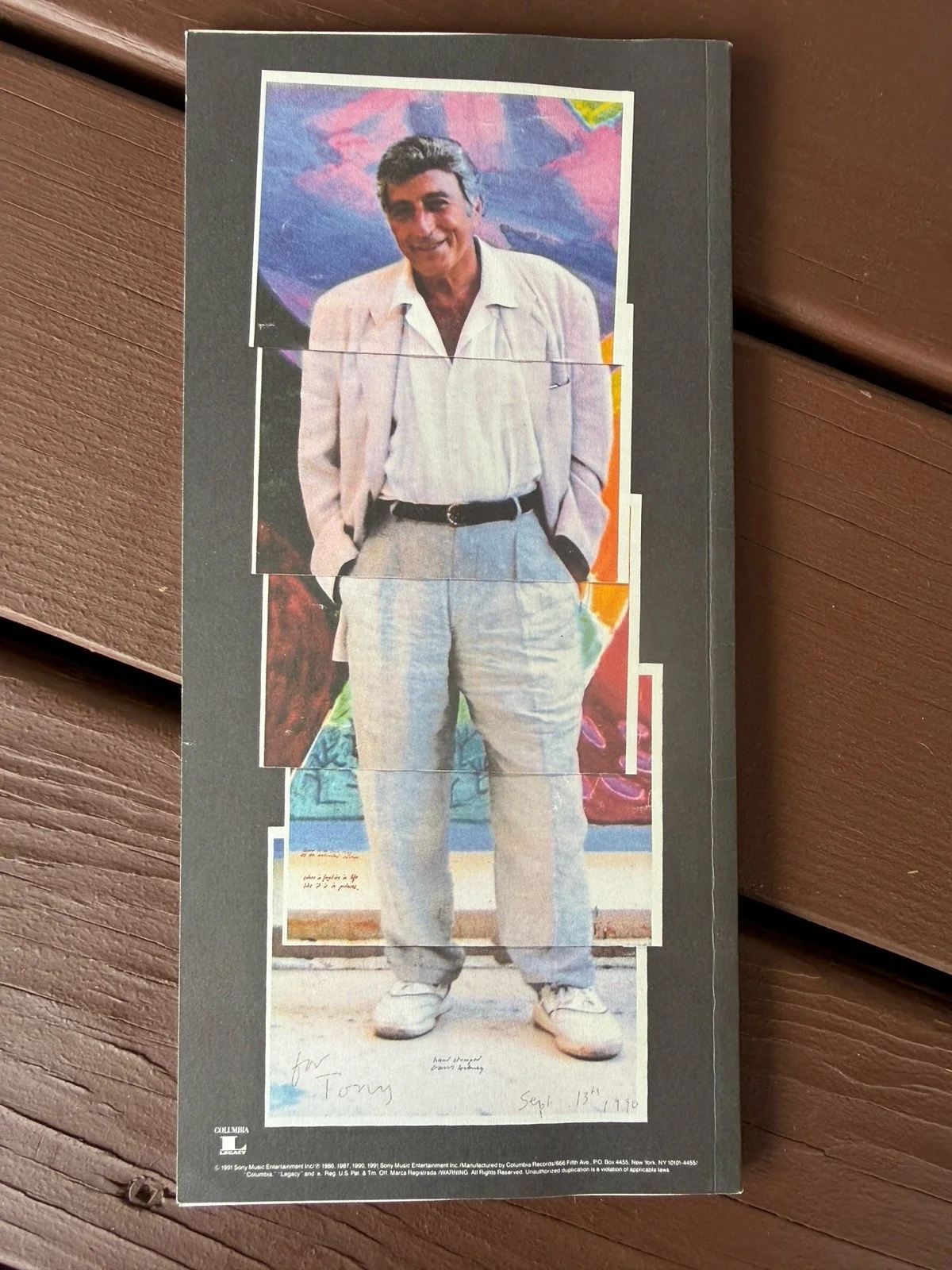 Tony Bennet Autographed Show Program, image 4