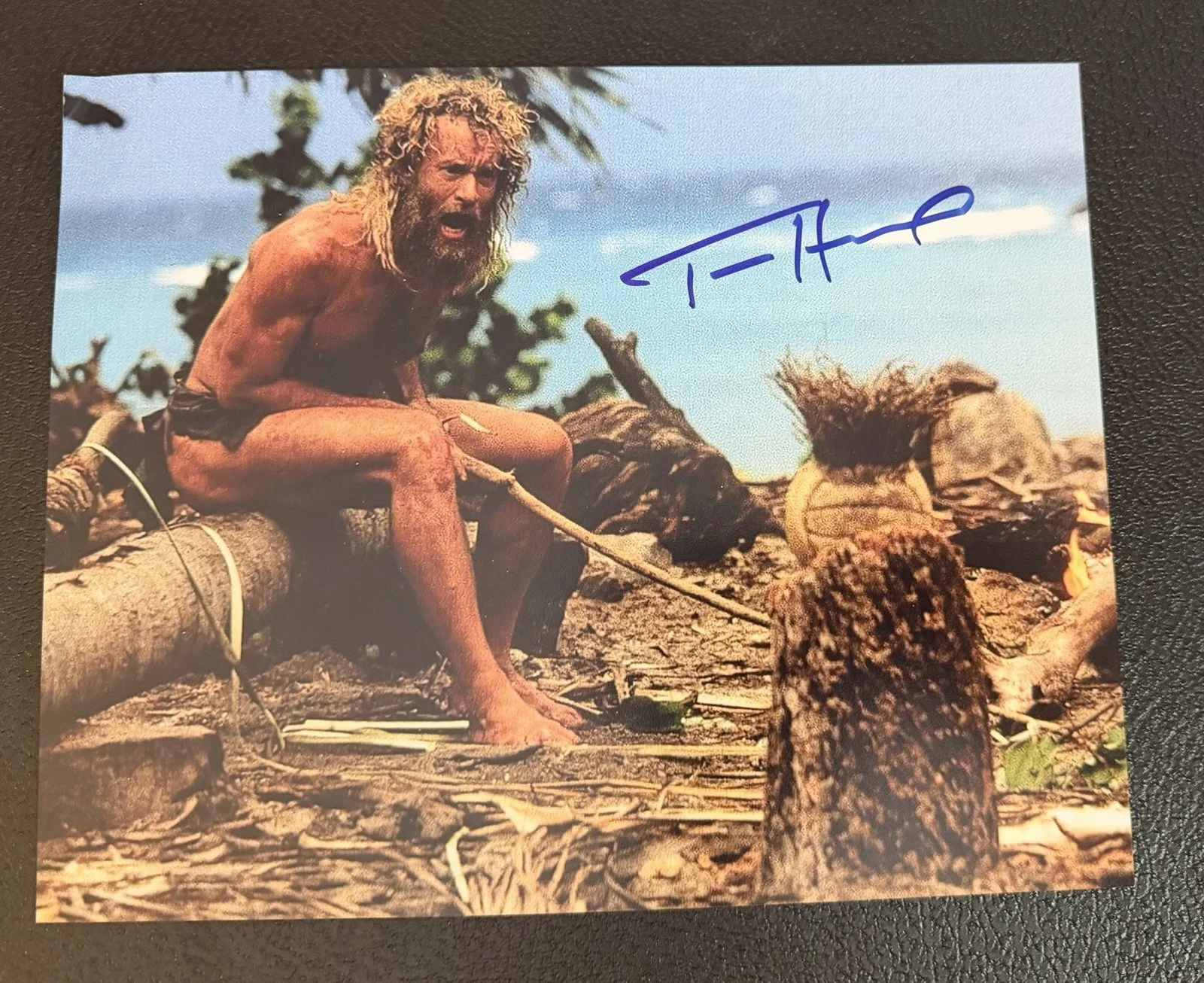 Tom Hanks — Tom Hanks Castaway Autographed Signed 8x10 Photo COA Pop Culture