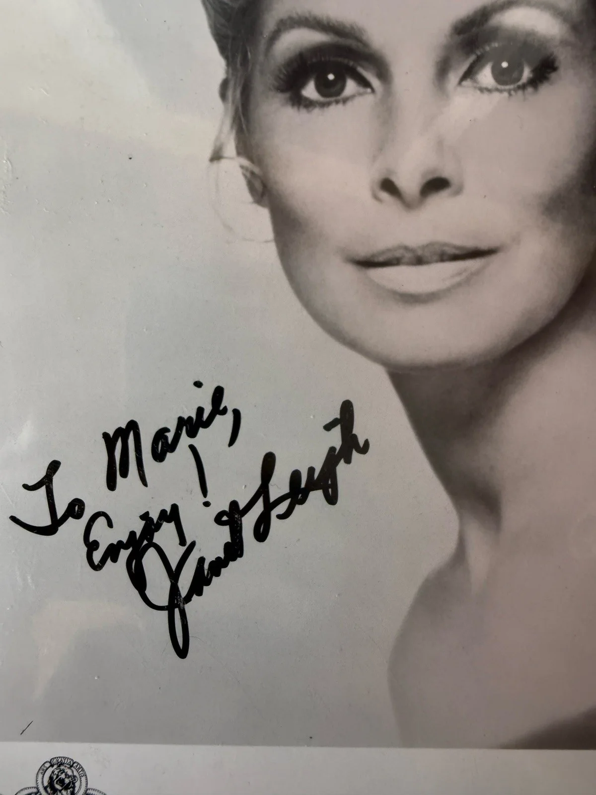 Janet Leigh Autographed Photo 8x10, image 2