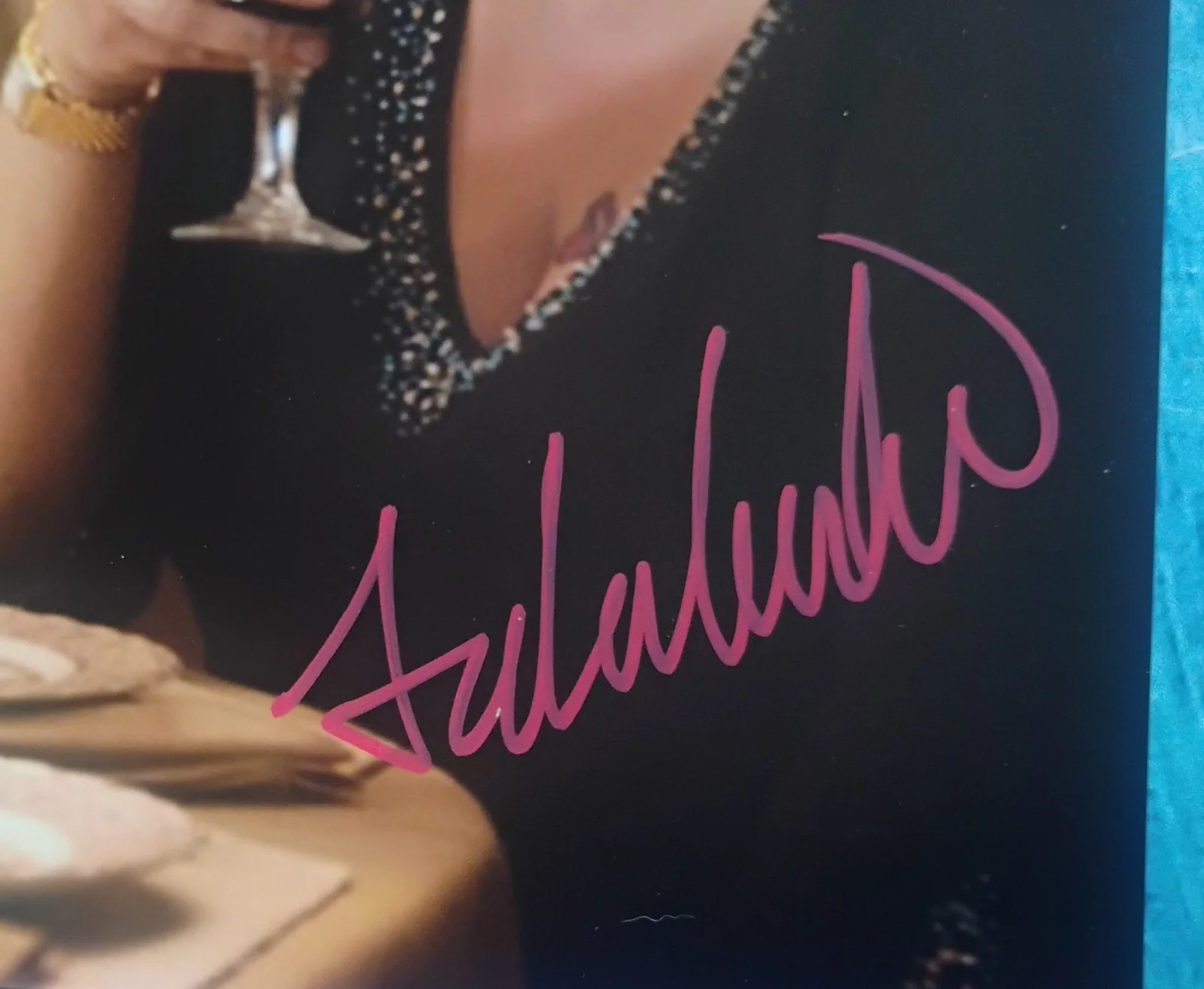 Aida Turturro Hand Signed 8x10 Photo JSA COA The Sopranos NO US TARIFFS, изображение 3