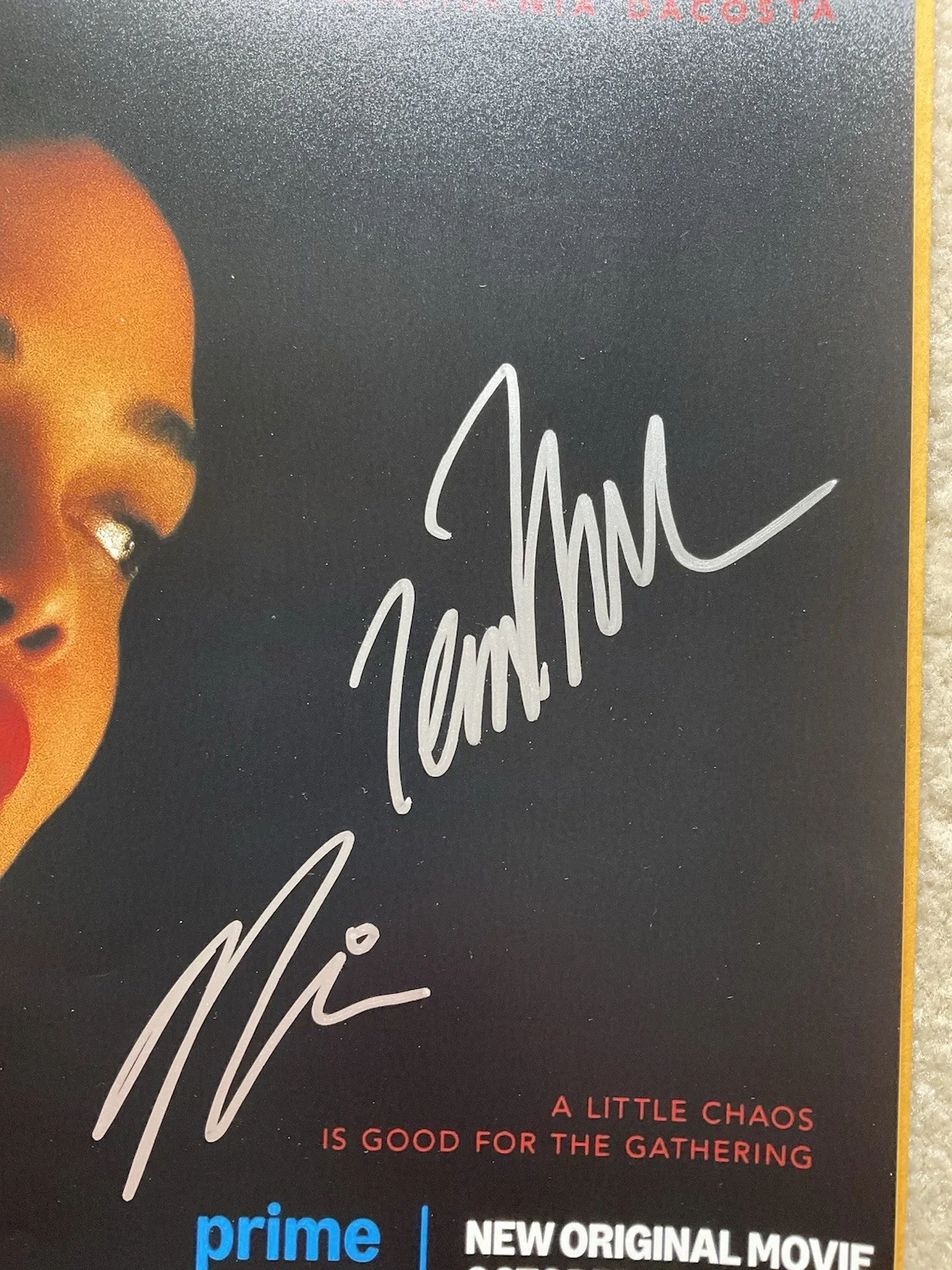 Tessa Thompson — Tessa Thompson signed 12x18 BAS Hedda signed 12x18 Nia Dacosta autographed photo, изображение 2