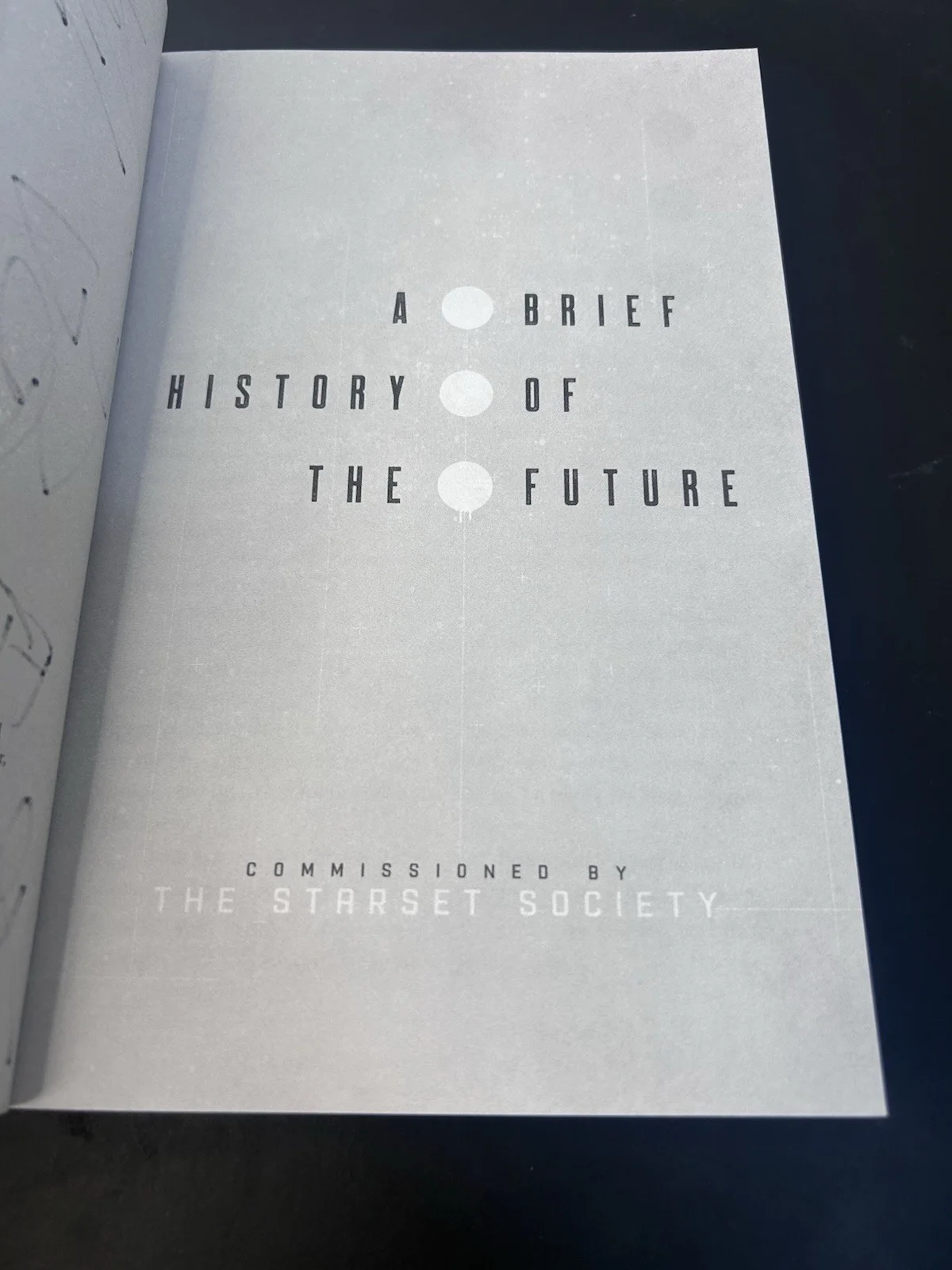 A Brief History of the Future Signed Book The Starset Society Music Original, изображение 4