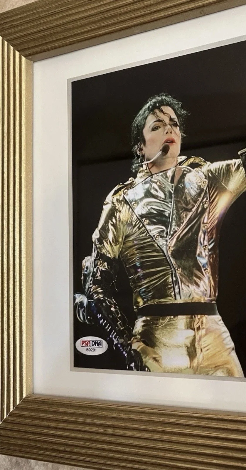 PRISTINE MICHAEL JACKSON PSA SIGNED 3OTH ANIV “HIStory” WORLD TOUR 96’ AUTOGRAPH, image 3