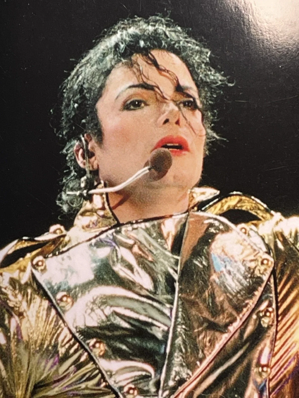 PRISTINE MICHAEL JACKSON PSA SIGNED 3OTH ANIV “HIStory” WORLD TOUR 96’ AUTOGRAPH, image 4