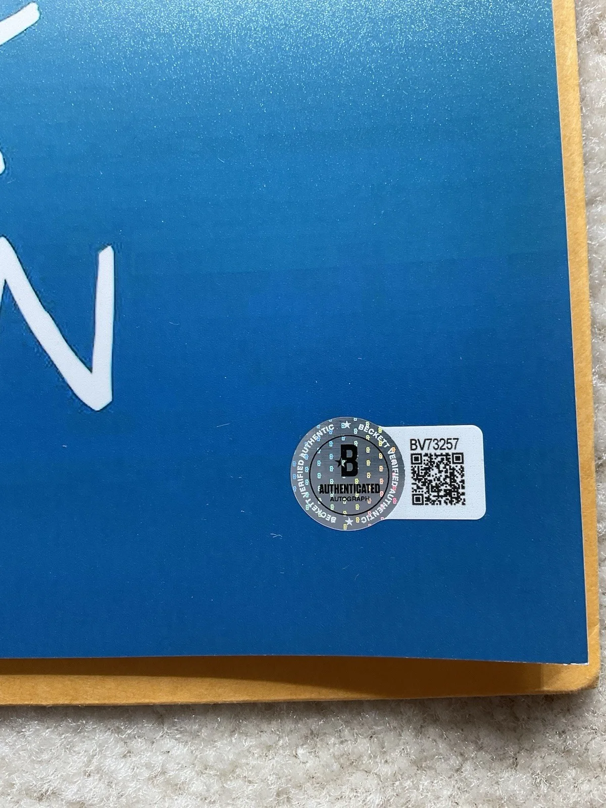 Mike Hollingsworth — BoJack Horseman signed 12x18 Mike Hollingsworth signed photo BAS BoJack sketch, изображение 4