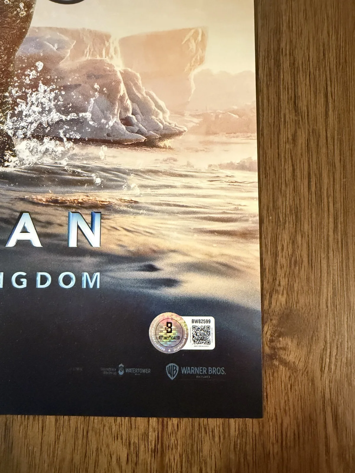 James Wan ‘Aquaman And The Lost Kingdom’ Director Signed 12x18 Photo Beckett, изображение 2