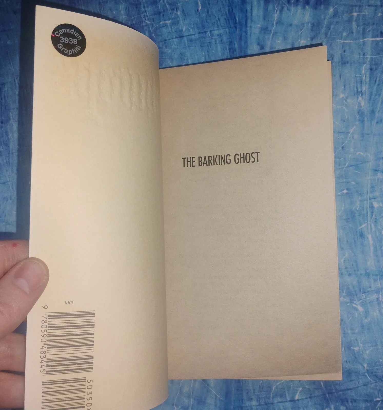 RL Stine Hand Signed Goosebumps Book COA The Barking Ghost NO US TARIFFS, image 4