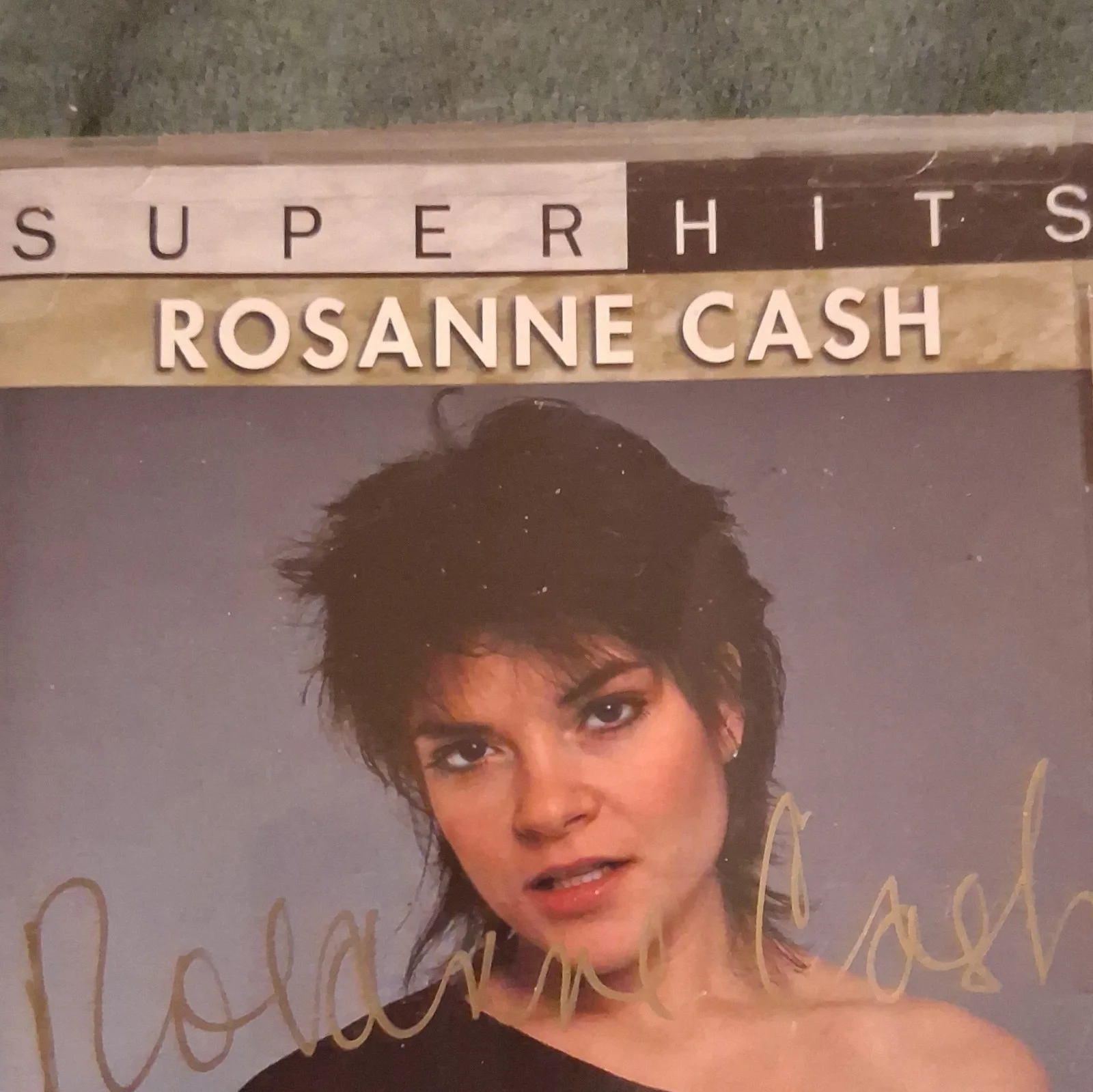 Sony BMG Rosanne Cash Super Hits Autographed CD 8697-05370-2 Country Music, изображение 2