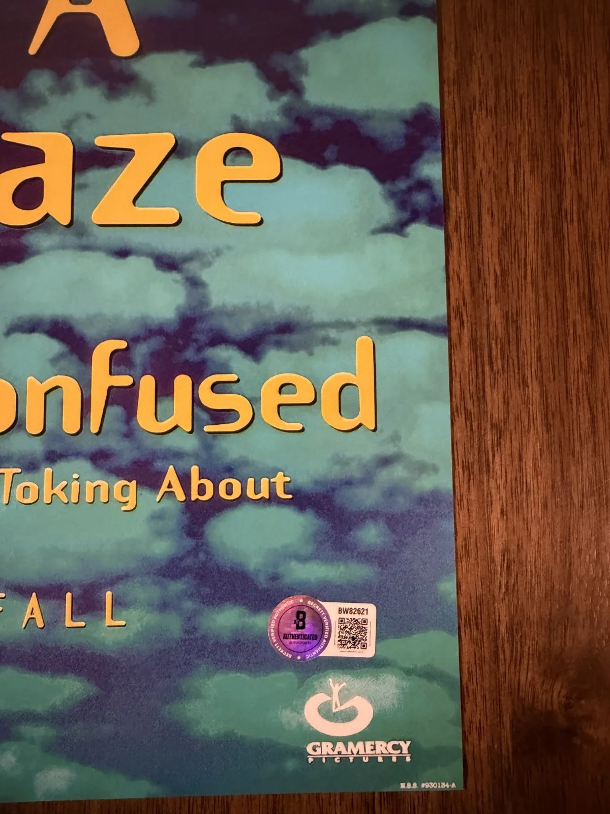 Richard Linklater ‘Dazed And Confused’ Director Signed 12x18 Photo Beckett, image 2