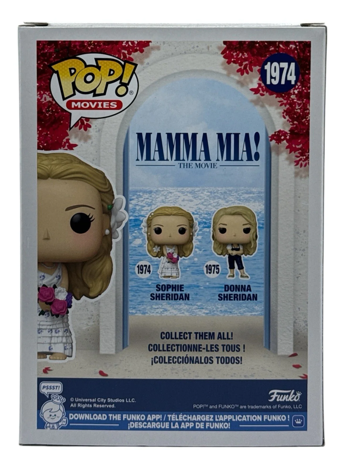 Amanda Seyfried — Amanda Seyfried Autograph Signed Mama Mia! Sophie Sheridan Funko Pop Beckett COA, изображение 2