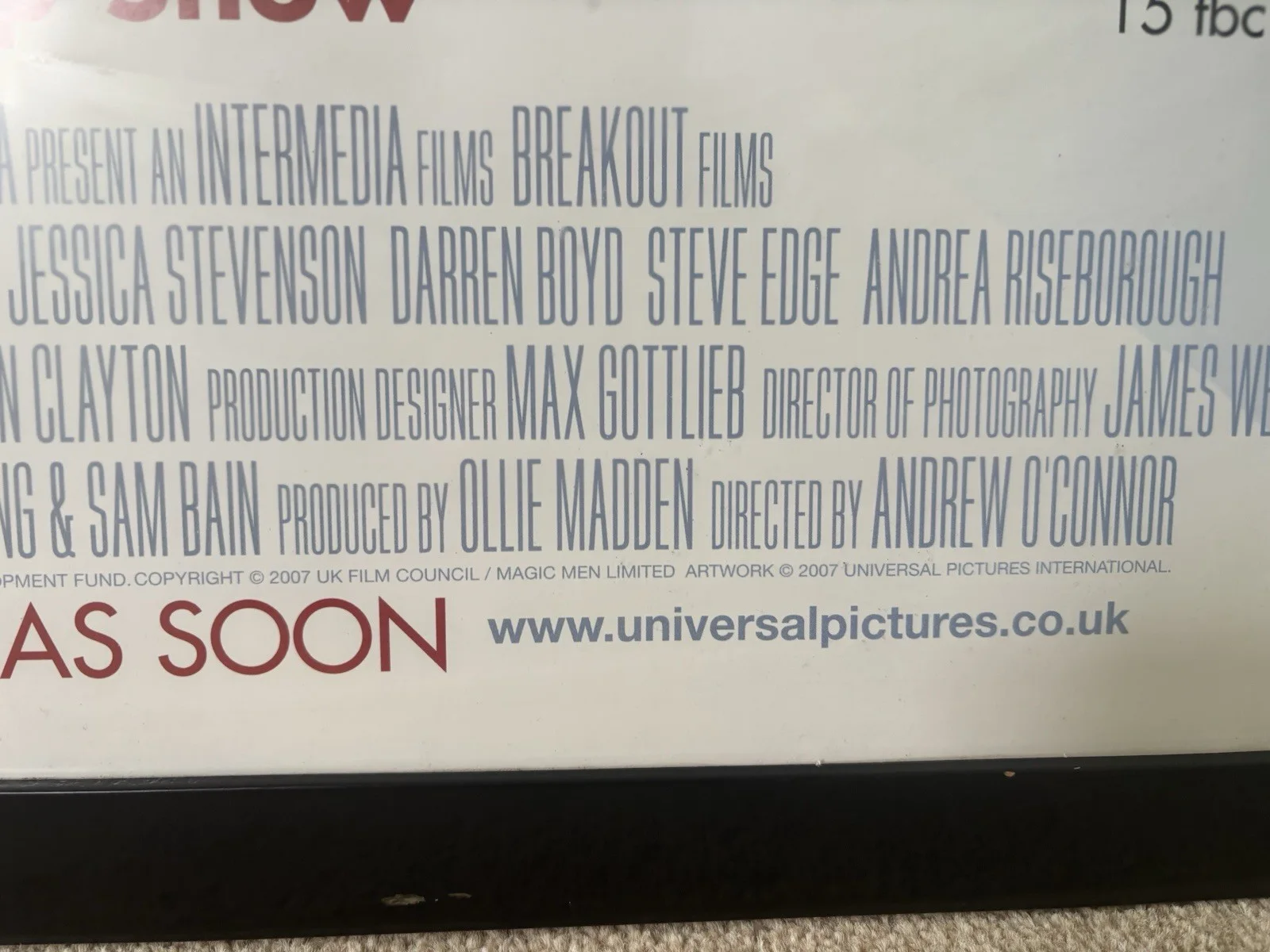Magicians Framed Signed Cinema Poster David Mitchell Robert Webb, image 5