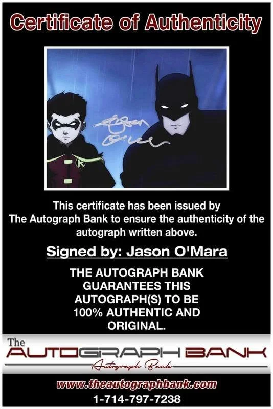 Jason O'mara — Jason O'mara authentic signed celebrity 8x10 photo W/Cert Autographed B0006, изображение 2