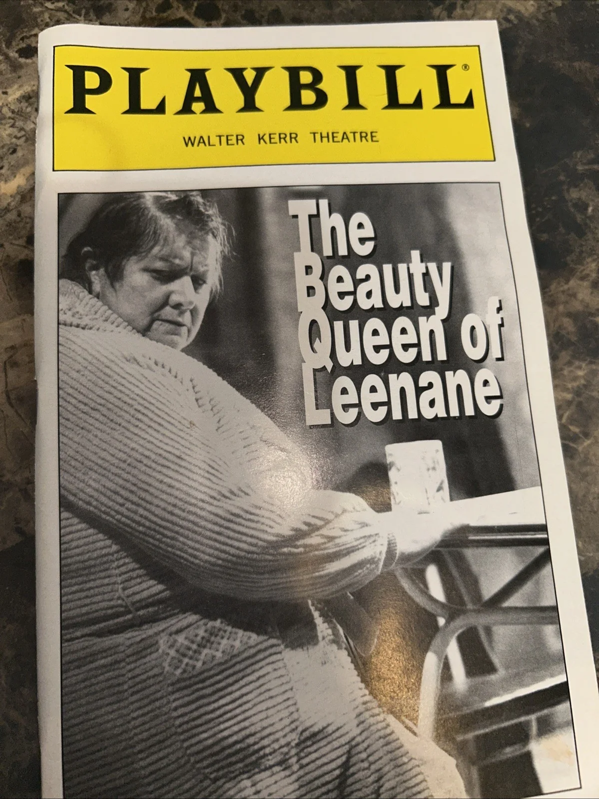 THE BEAUTY QUEEN OF LEENANE Playbill ANNA MANAHAN NYC 1998 3A, изображение 2