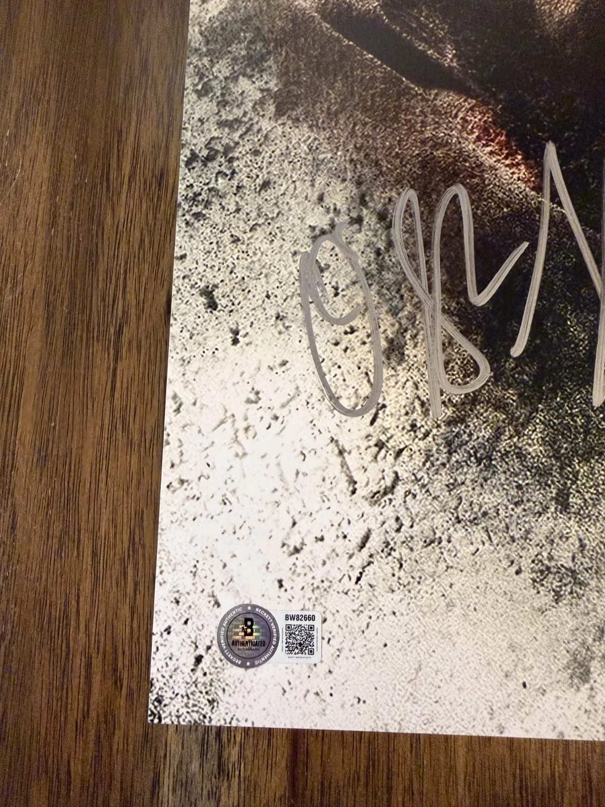 O'Shea Jackson Jr. ‘Obi-Wan Kenobi' Signed 12x18 Photo Roken Beckett Star Wars, изображение 2