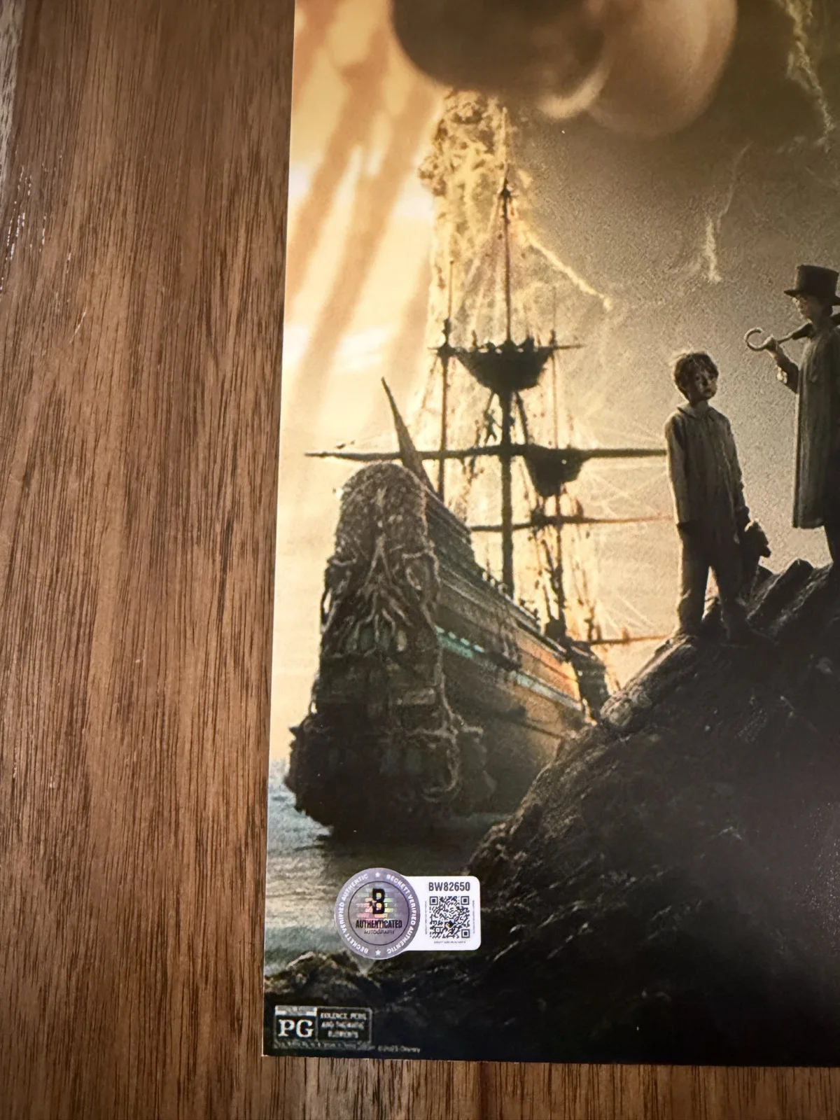 David Lowery ‘Peter Pan & Wendy’ Director Signed 12x18 Photo Beckett Certified, image 2