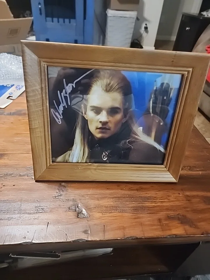 Orlando Bloom — Lord Of The Rings Legolas Signed Photo Orlando No proof of authenticity