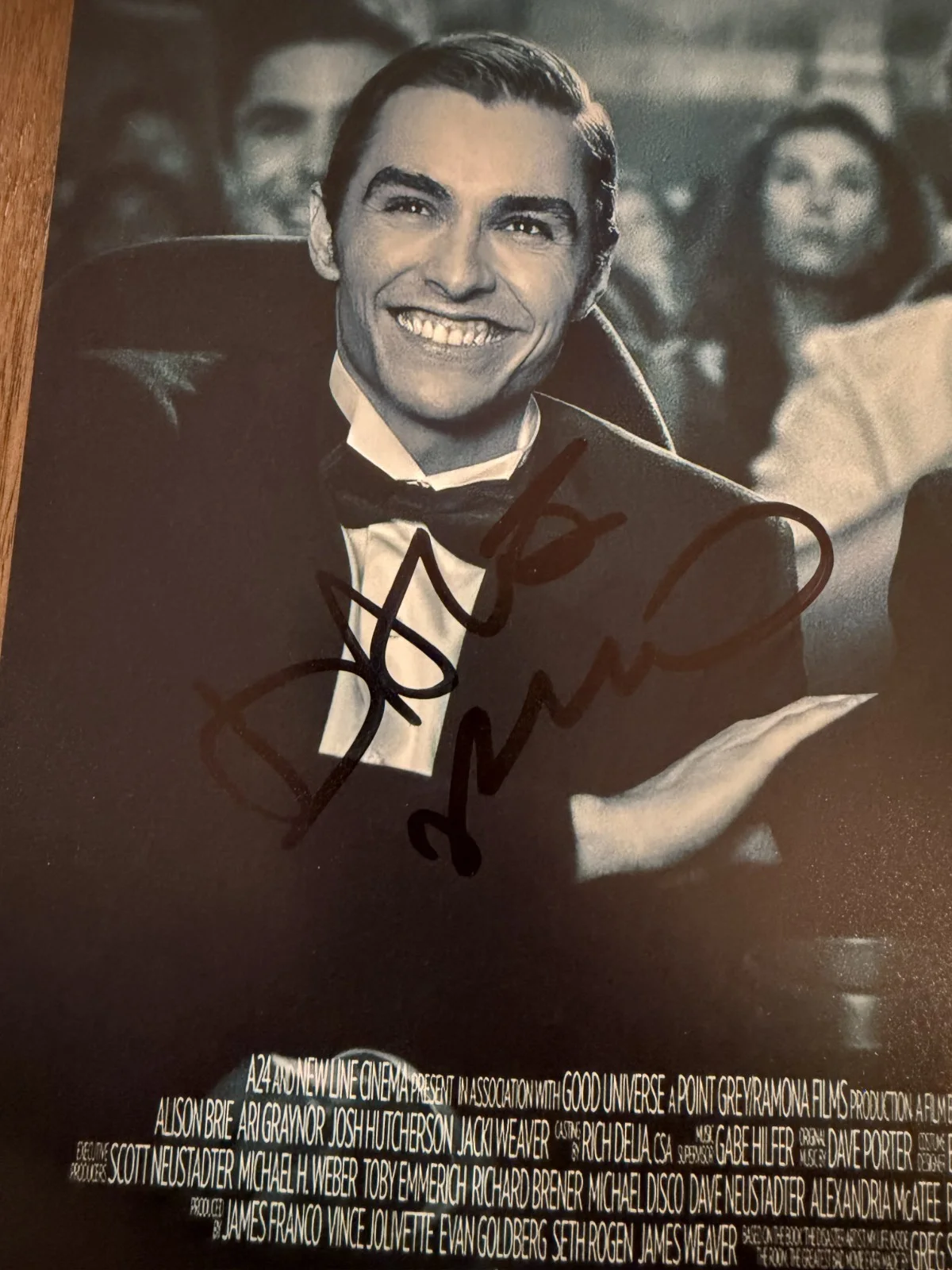 Dave Franco ‘The Disaster Artist’ Signed 12x18 Photo ‘Greg’ Beckett Certified, изображение 2