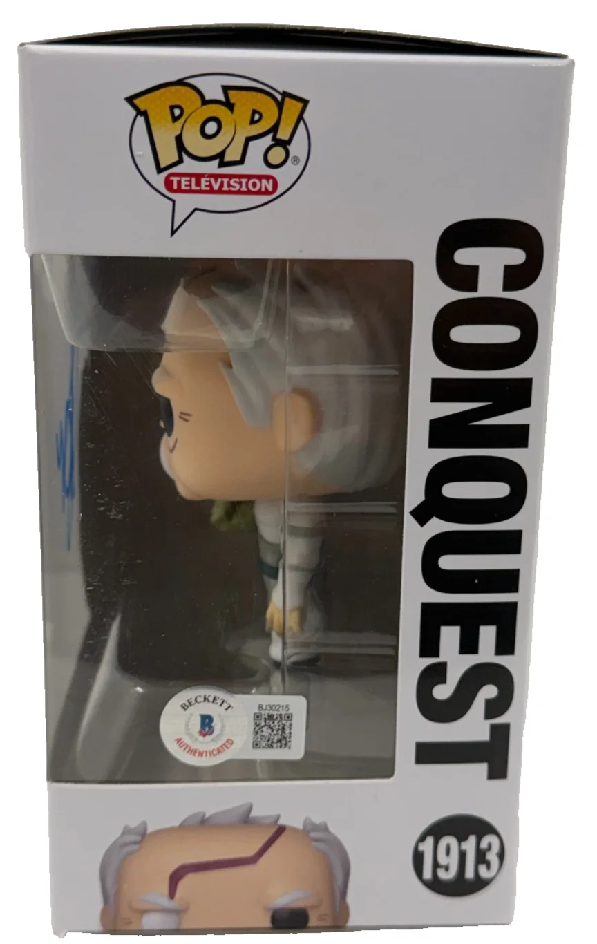 Invincible — Jeffrey Dean Morgan Signed Conquest Funko Invincible Authentic Autograph Beckett, image 2