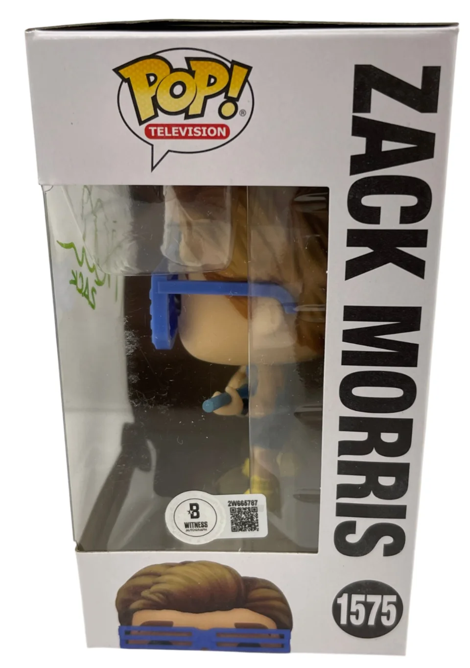 Mark-Paul Gosselaar — Mark-Paul Gosselaar Signed Zack Morris Funko Saved by the Bell Autograph Beckett, изображение 3