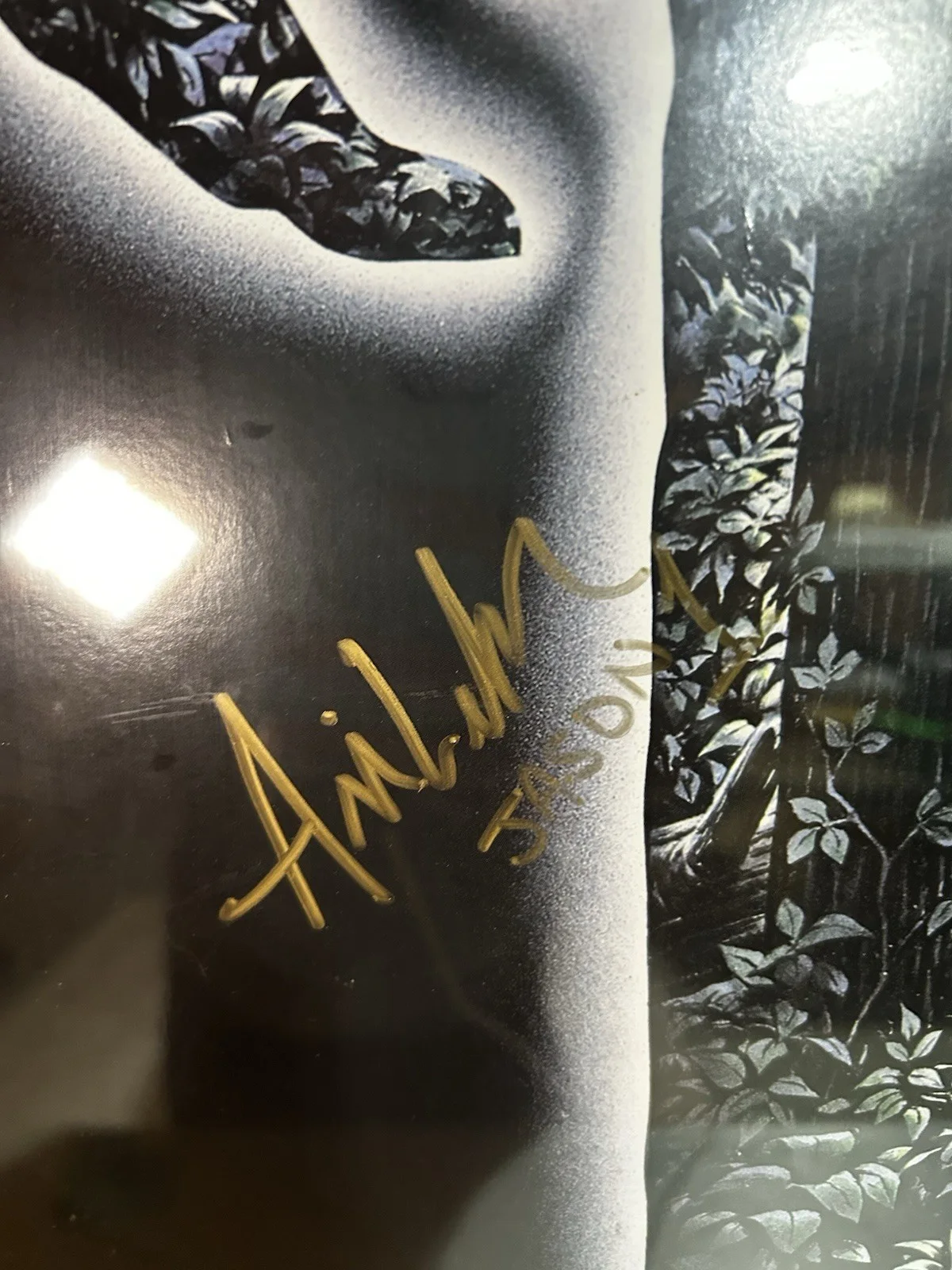 Friday The 13th Movie Poster One Of A Kind Autographed Jason 1,2,3., изображение 3