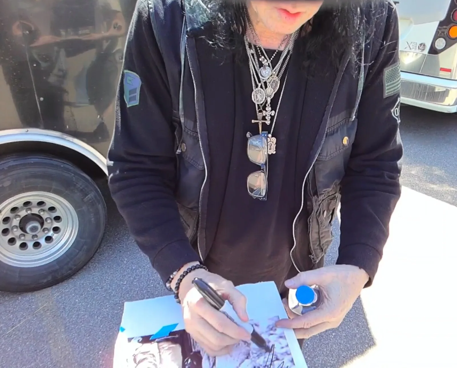 Tom Keifer CINDERELLA Signed Autograph 8x10 Photo! EXACT PROOF! RARE!, изображение 2