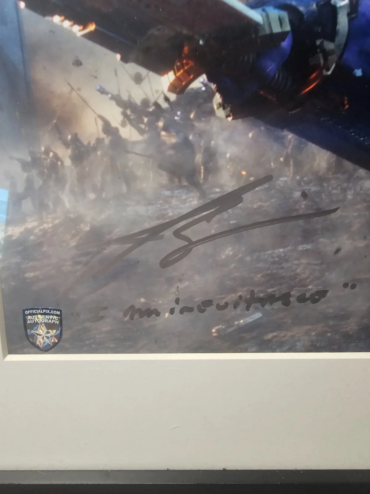 Josh Brolin signed Thanos 11x 14 Photo Marvel Avengers autograph offical Pix COA, изображение 3
