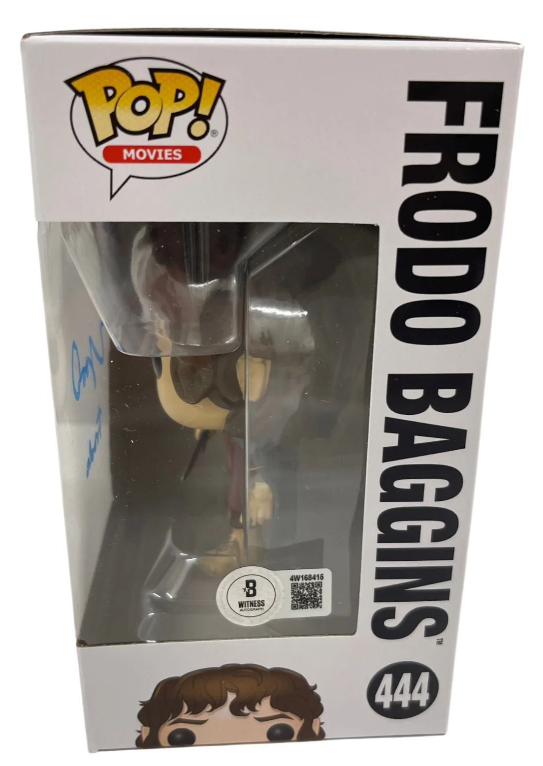 Elijah Wood — Elijah Wood Signed Funko Frodo Baggins Lord of the Rings Autograph Beckett, изображение 3
