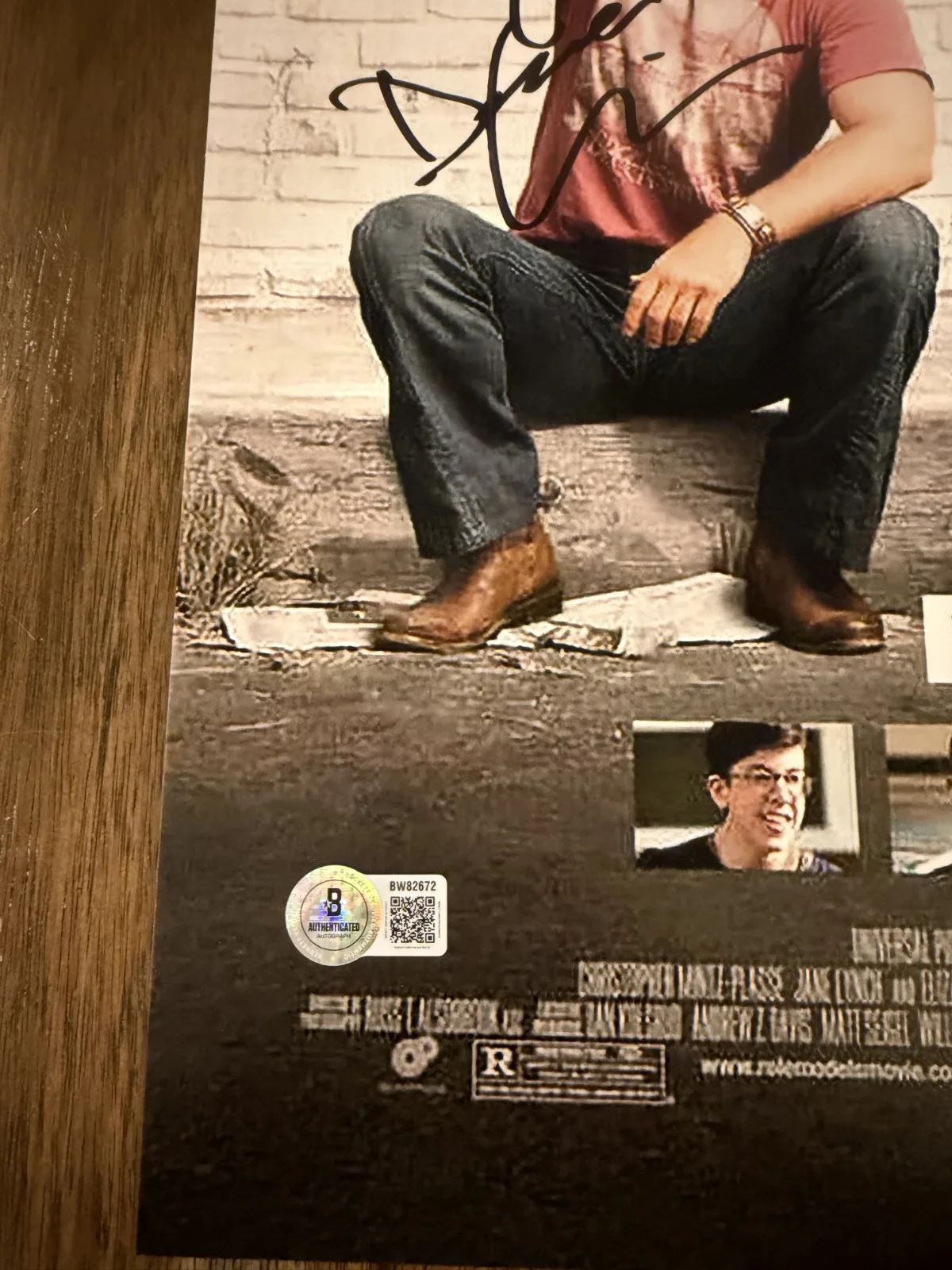 David Wain ‘Role Models' Director Signed 12x18 Photo Beckett, изображение 2