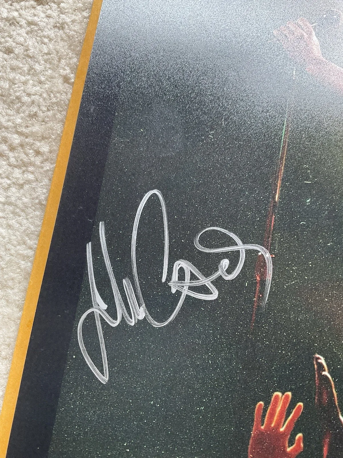 Jeremy Allen White — Jeremy Allen White signed 12x18 SWAU Deliver me from Nowhere cast signed photo 7, изображение 5