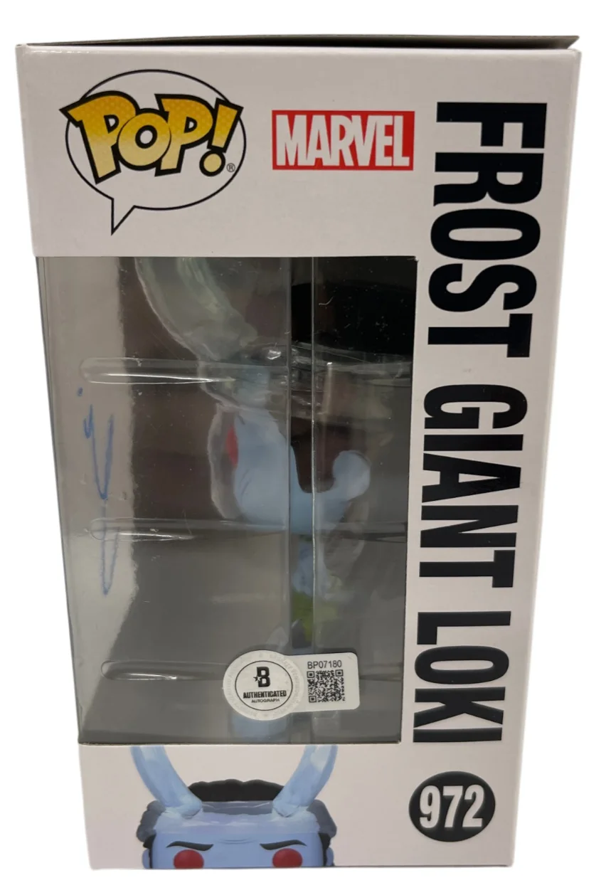 Matt Damon — Matt Damon Signed Marvel Loki 972 Funko Authentic Autograph Beckett, image 2
