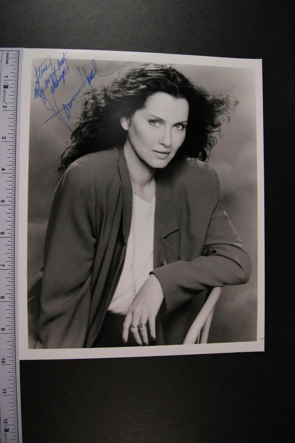 Veronica Hamel — VERONICA HAMEL (HILL STREET BLUES) AUTOGRAPH PHOTO~