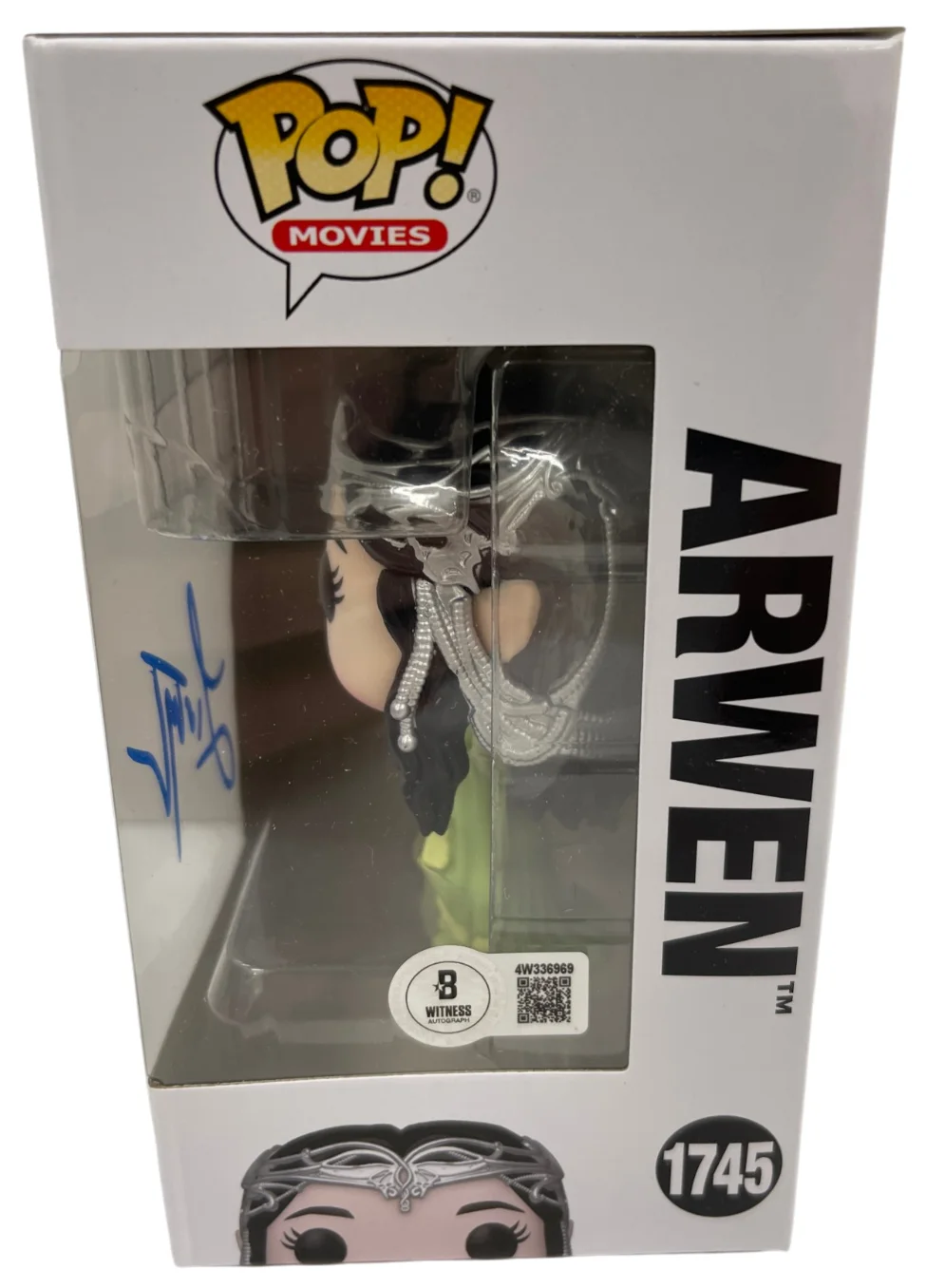 Liv Tyler — Liv Tyler Signed Arwen Funko The Lord of The Rings Authentic Autograph Beckett, изображение 3