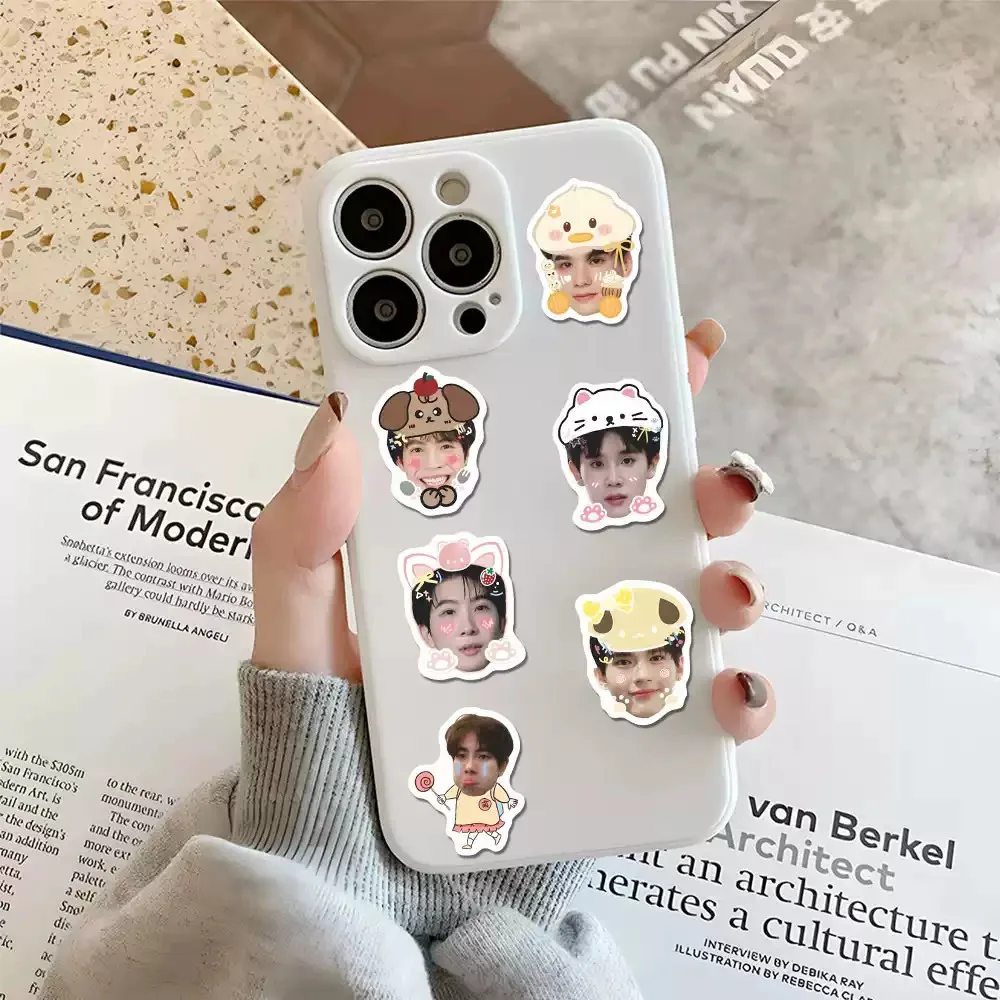 GMMTV JimmySea Waterproof sticker Around the star notebook Phone sticker 160pc, изображение 5