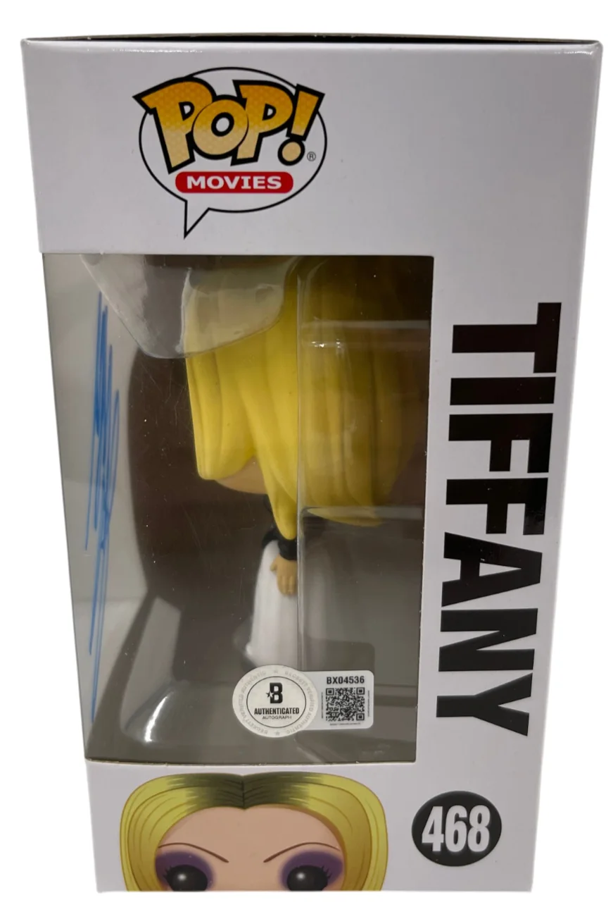 Jennifer Tilly — Jennifer Tilly Signed Tiffany Funko Bride of Chucky Authentic Autograph Beckett, изображение 2