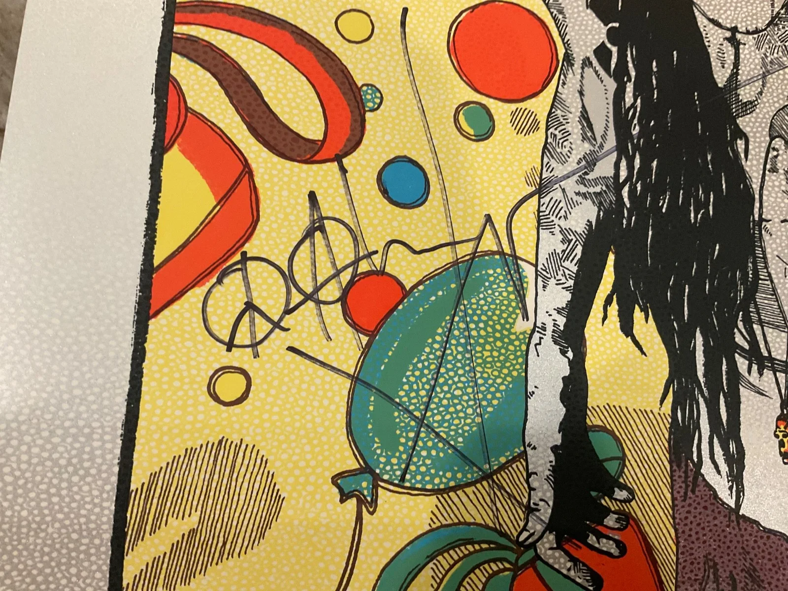 MINISTRY AL JOURGENSEN AUTOGRAPHED LIMITED POSTER 2015 #49/90 17x24, изображение 2