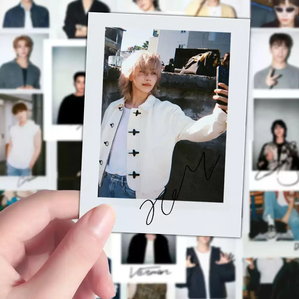 SVT Polaroid Korean Group Idol Ins Retro Style Straight Shot Wallpaper 64Sticker, изображение 2