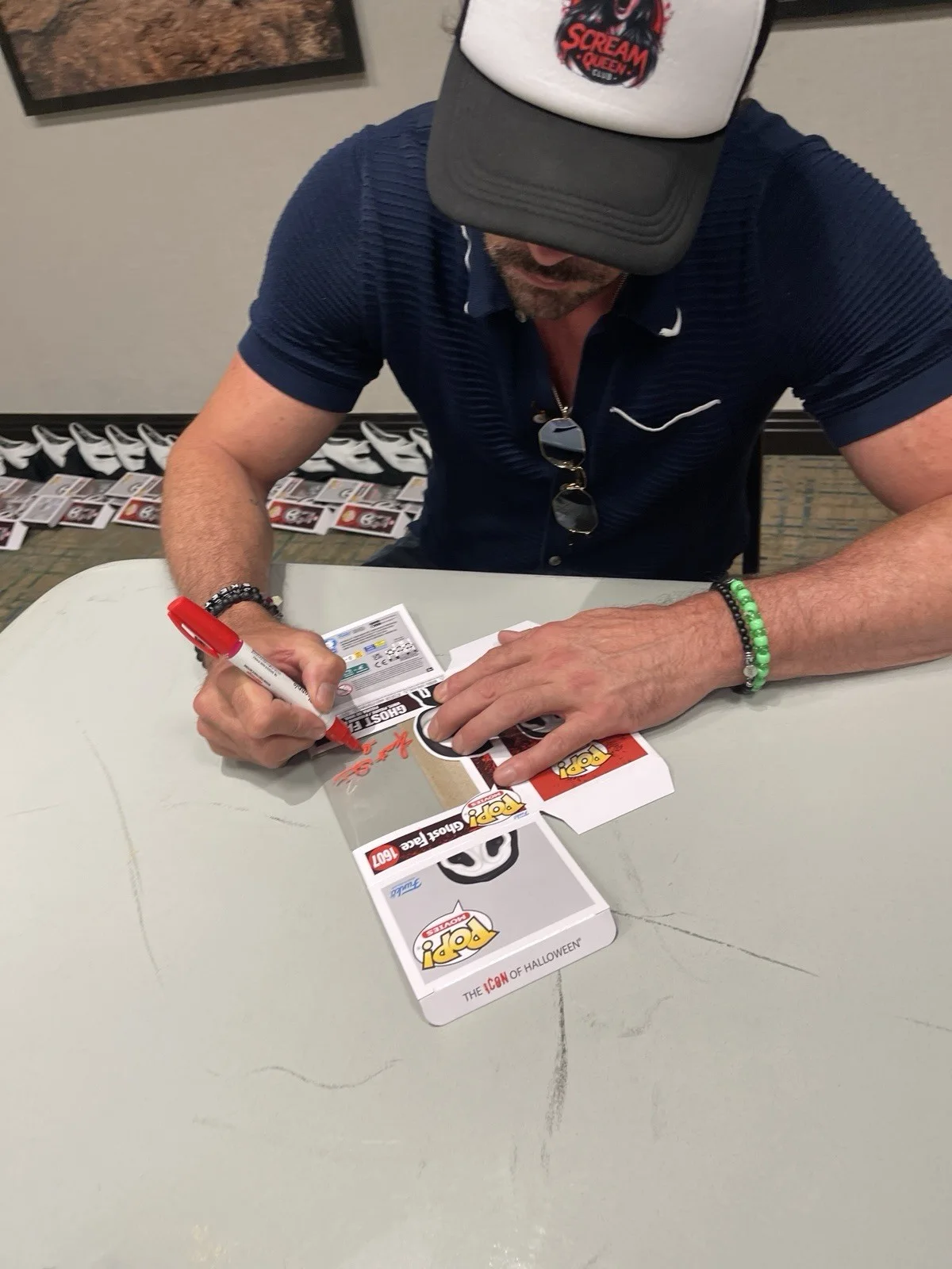 Skeet Ulrich — Skeet Ulrich Signed Ghost Face Scream Funko Pop! #1607 With JSA COA Billy, image 5