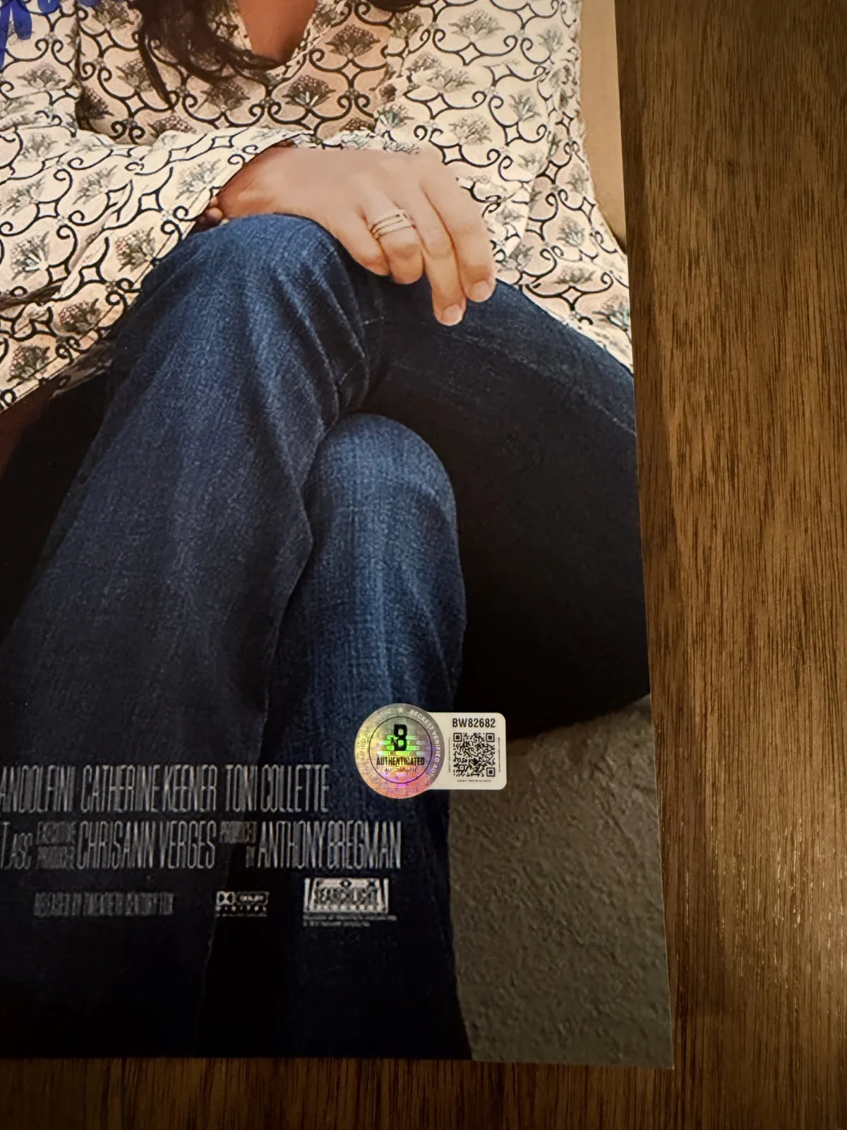 Nicole Holofcener ‘Enough Said' Director Signed 12x18 Photo Beckett, изображение 2