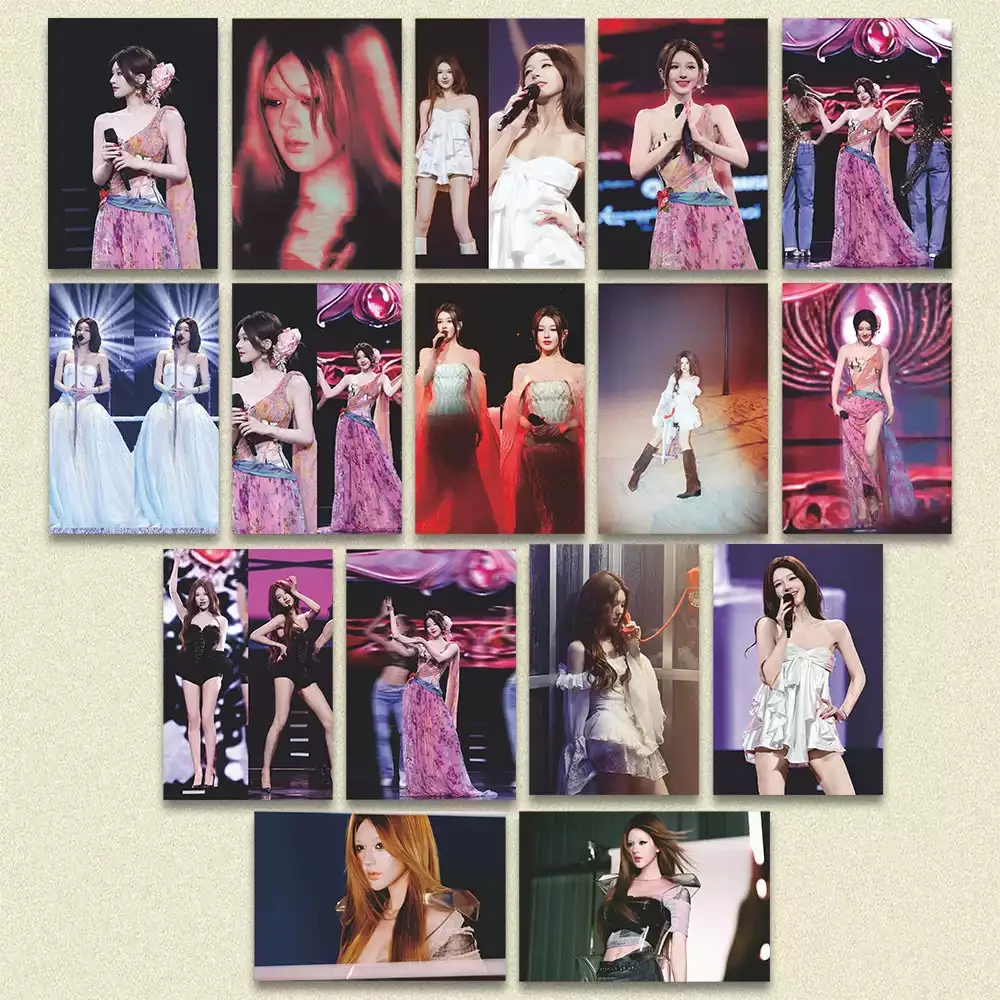 32pc Rosy Zhao Thailand concert Polaroid Card Postcards Around Zhao Lusi's, изображение 5
