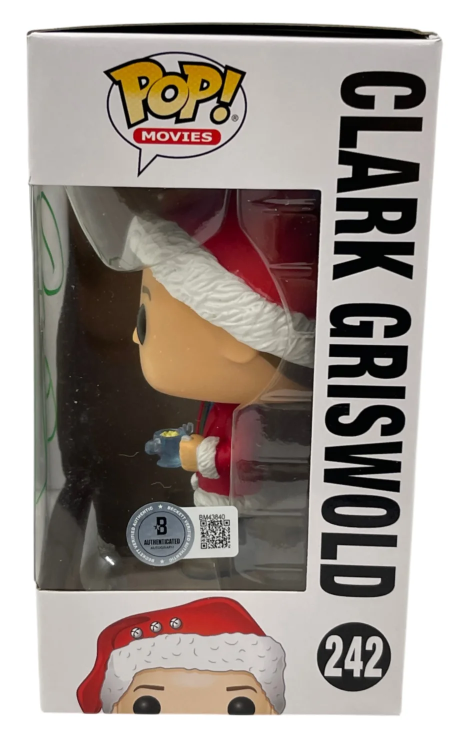 Chevy Chase — Chevy Chase Signed Clark Griswold Funko Christmas Vacation Autograph Beckett, image 2
