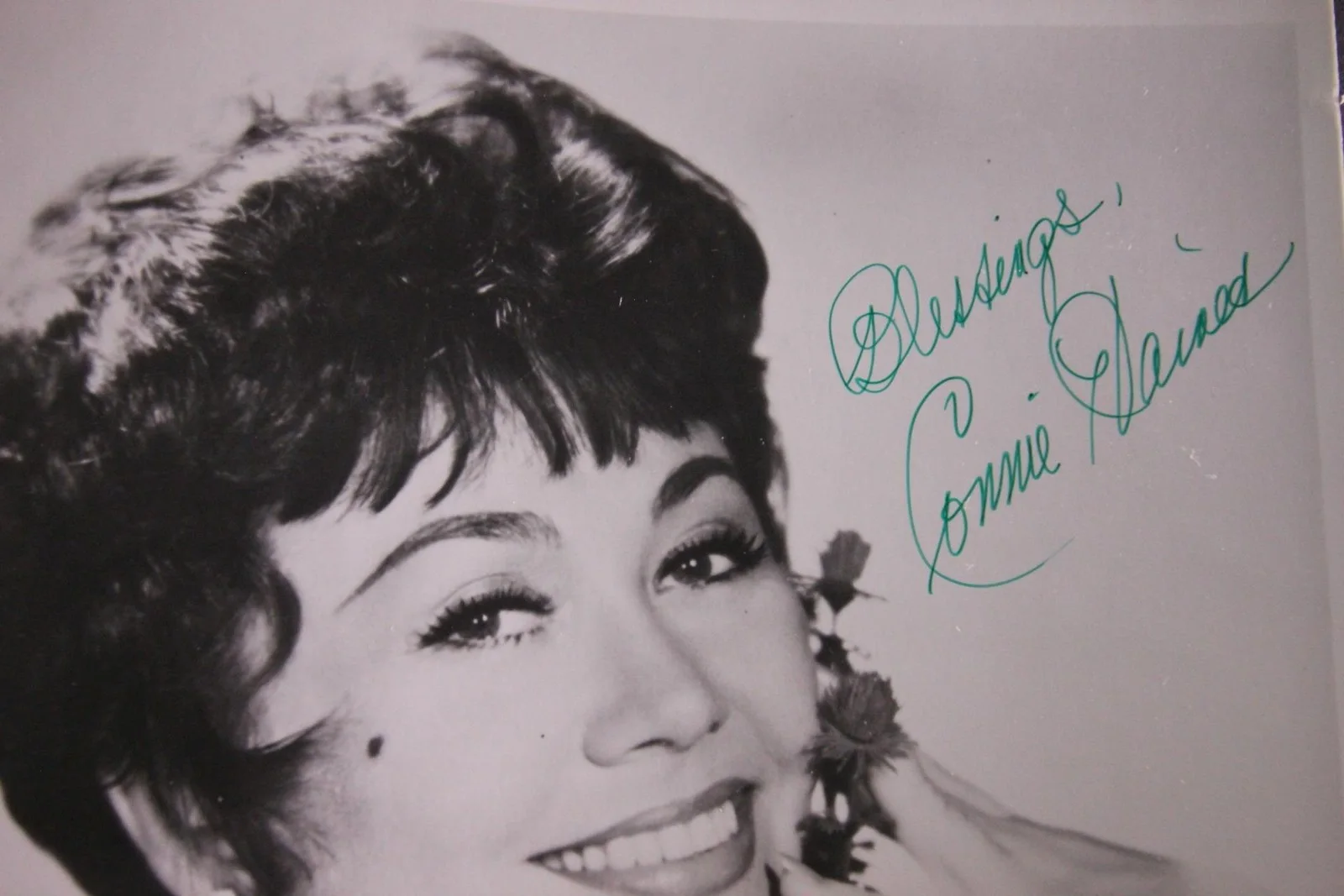 JAZZ SINGER~Actress CONNIE HAINES (1921-2008) AUTOGRAPH PHOTO~, изображение 2